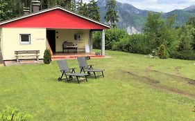Ferienhaus am Traunsee mit Bergsicht